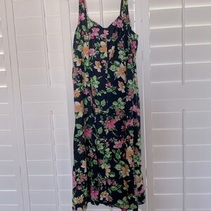 Old navy linen and rayon sundress size xl